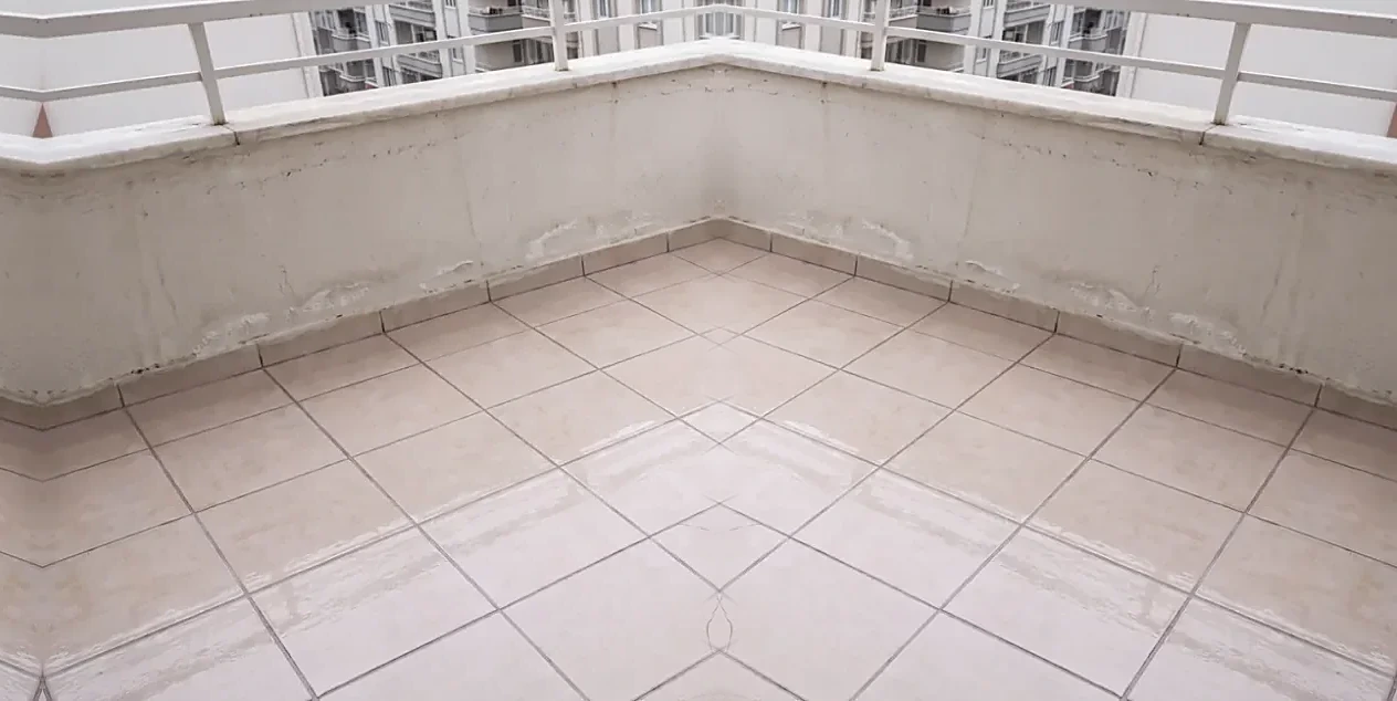 Balkon · seramik yalıtım sonrası